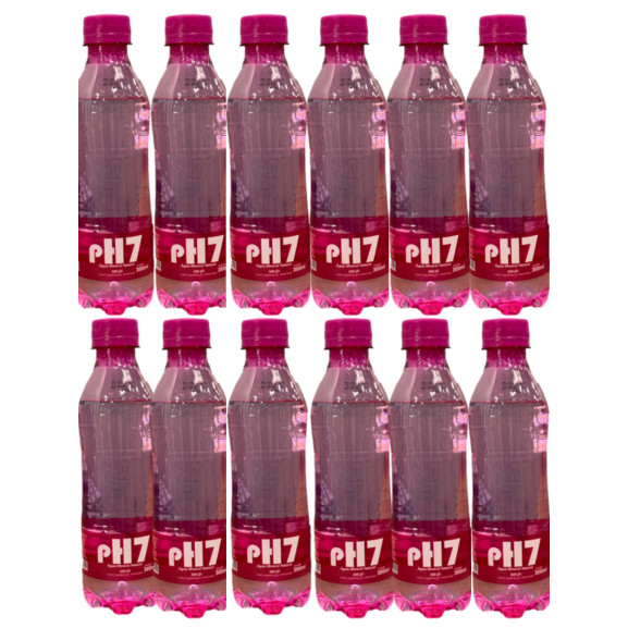 KIT 12 UNIDADES AGUA PH7 COM GAS 300 ML em Oferta na Shopee