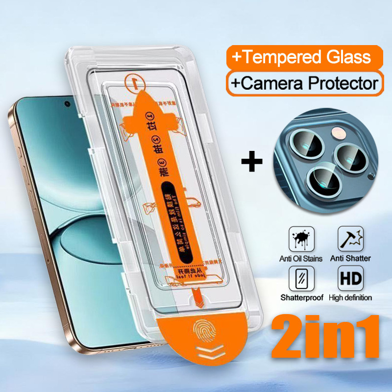 2 Em 1 Para Infinix Note 40 50x 50 Pro Plus 50 30 Vip 30i 4G 5G 8K HD Protetor De Tela Transparente GT 30 20 10 Vidro Te em Oferta na Shopee