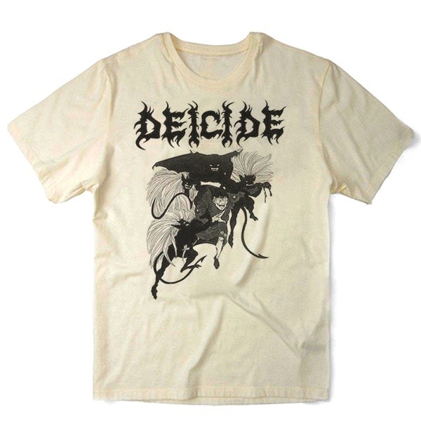 Camiseta Algodao Deicide Banda de Rock Heavy Metal Death Musica Bandas