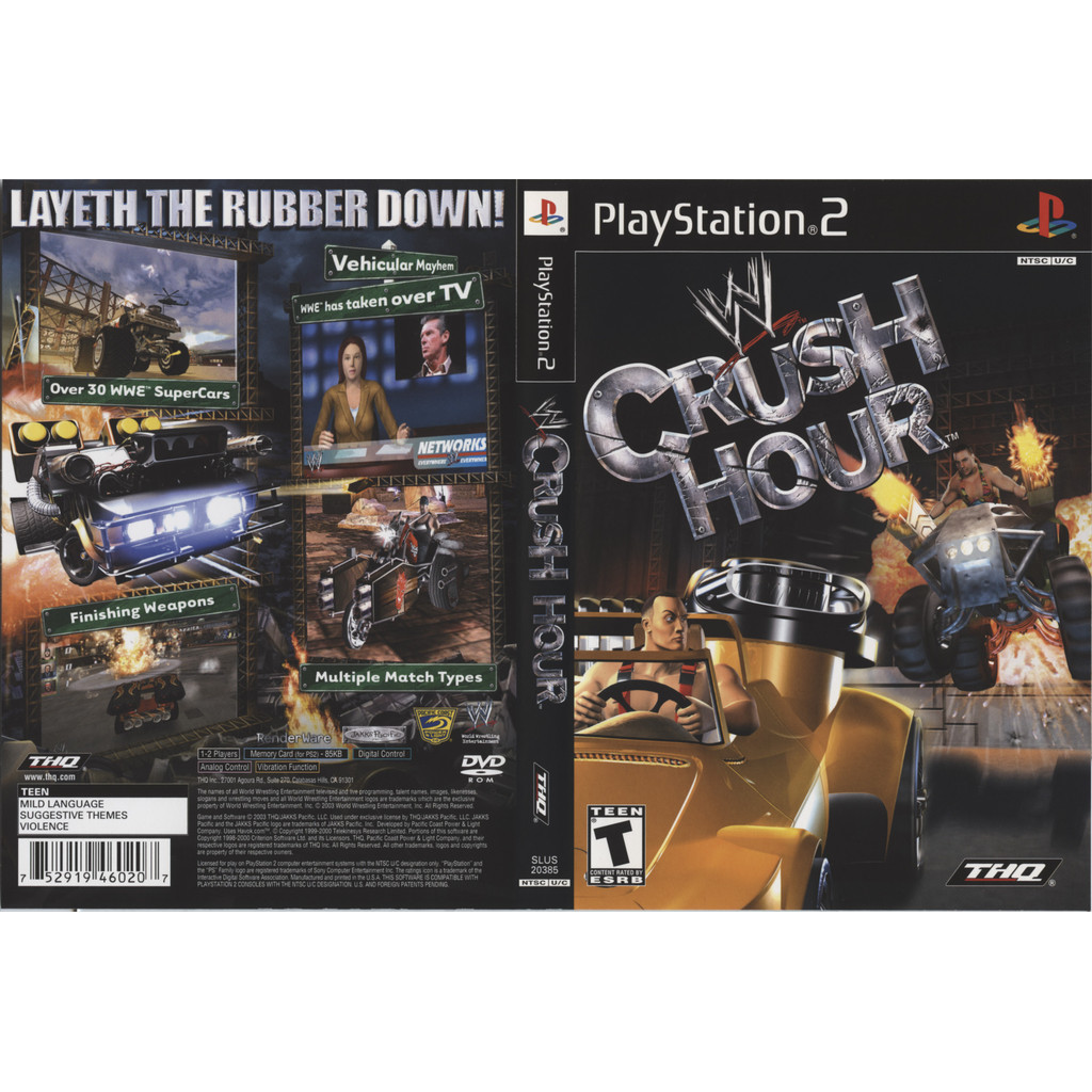 WWE Crush Hour - PS2