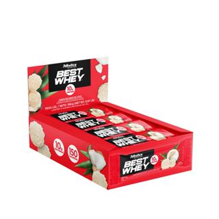 Best Whey Bar (Display com 12 Barras de 32g) Beijinho de Coco em Oferta na Shopee