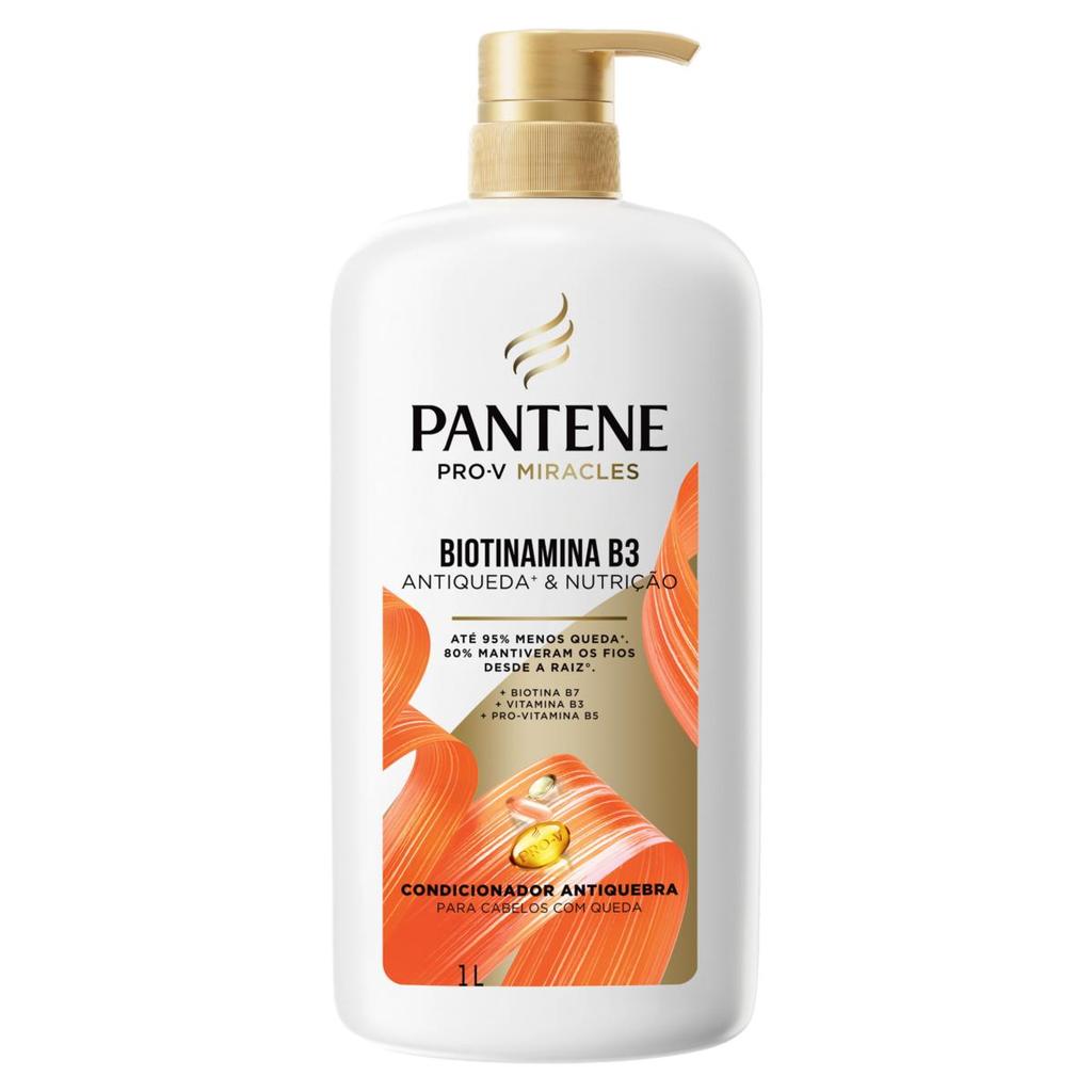 Condicionador Pantene Antiqueda & Nutrição Biotinamina B3 1L em Oferta na Shopee