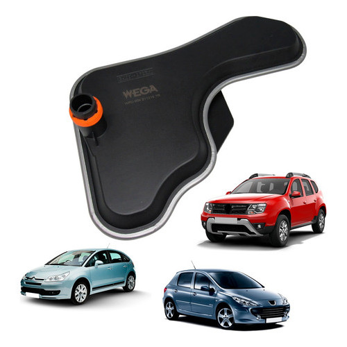 Filtro Câmbio AL4 DPO Wega Renault Clio Megane Logan Peugeot 206 207 307 Citroen C3 C4 8201219252