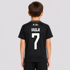 Camisa Atlético Mineiro Berro Infantil Preta 7 Hulk