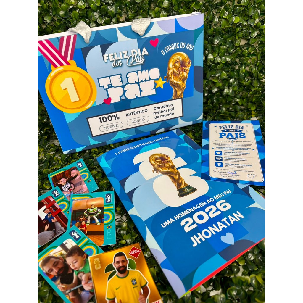 Álbum Copa Do Papai versão 2.0 - Especial Dia dos Pais
