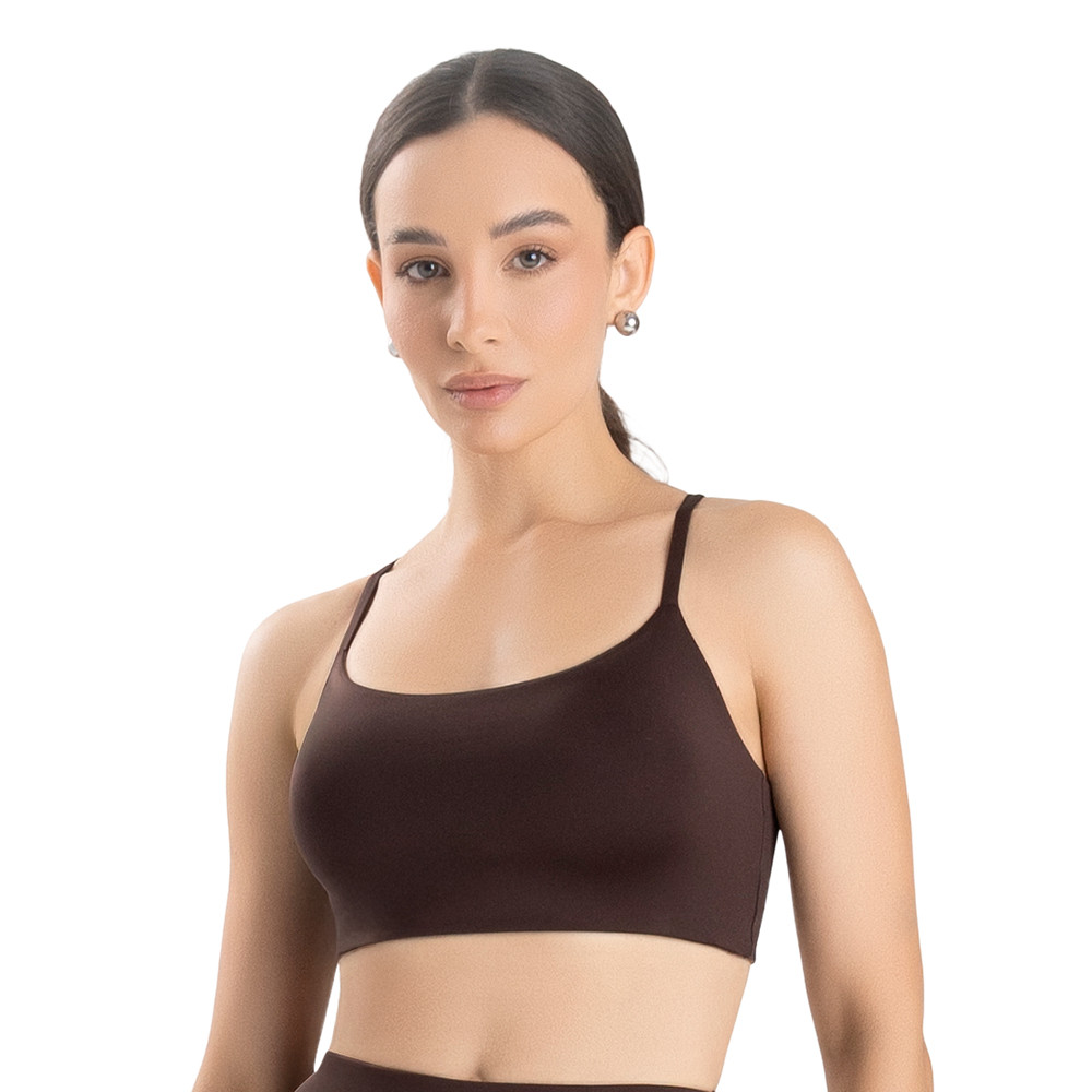 DelRio Top Fitness em Sensitive Opaco Café/cappuccino