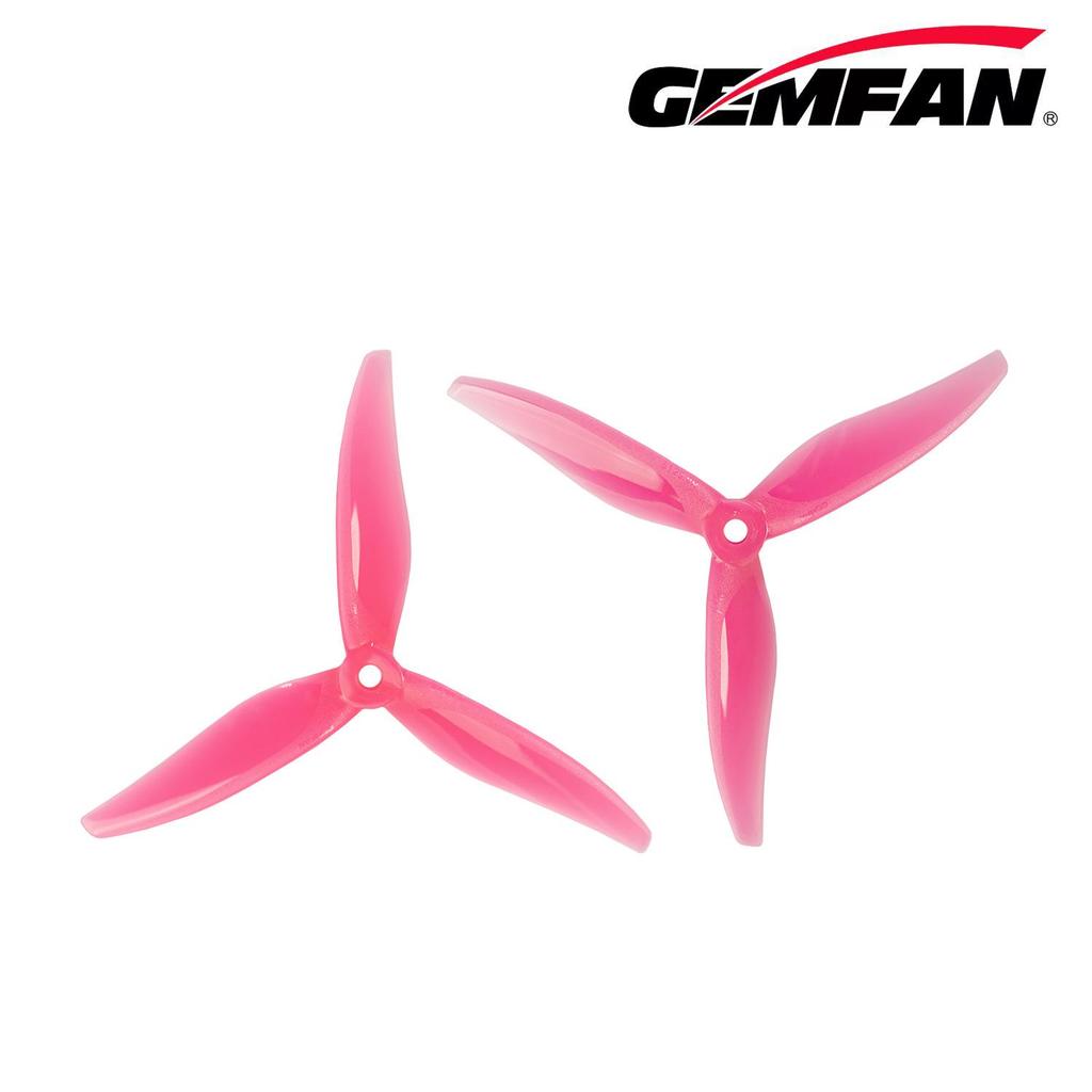 GEMFAN GEMFAN 5129 Lâmina de hélice de três lâminas YUKI Lâmina de corrida de 17 cm de marca conjunta