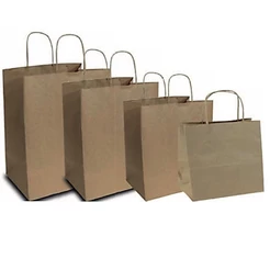 10 Sacolas Kraft Reforçadas Para Presente P/M/G/GG/EXTRA GG IDEIA LIQUIDAÇÃO