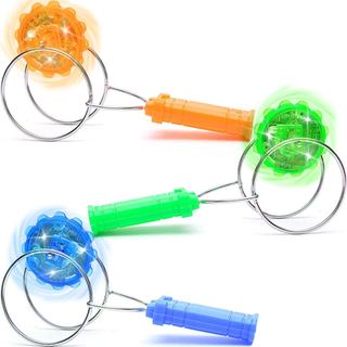 JishiLightUpGyroWheel, brinquedo giratório mágico de 3 peças, presente para crianças, adequado para meninos de 8 a 12 an