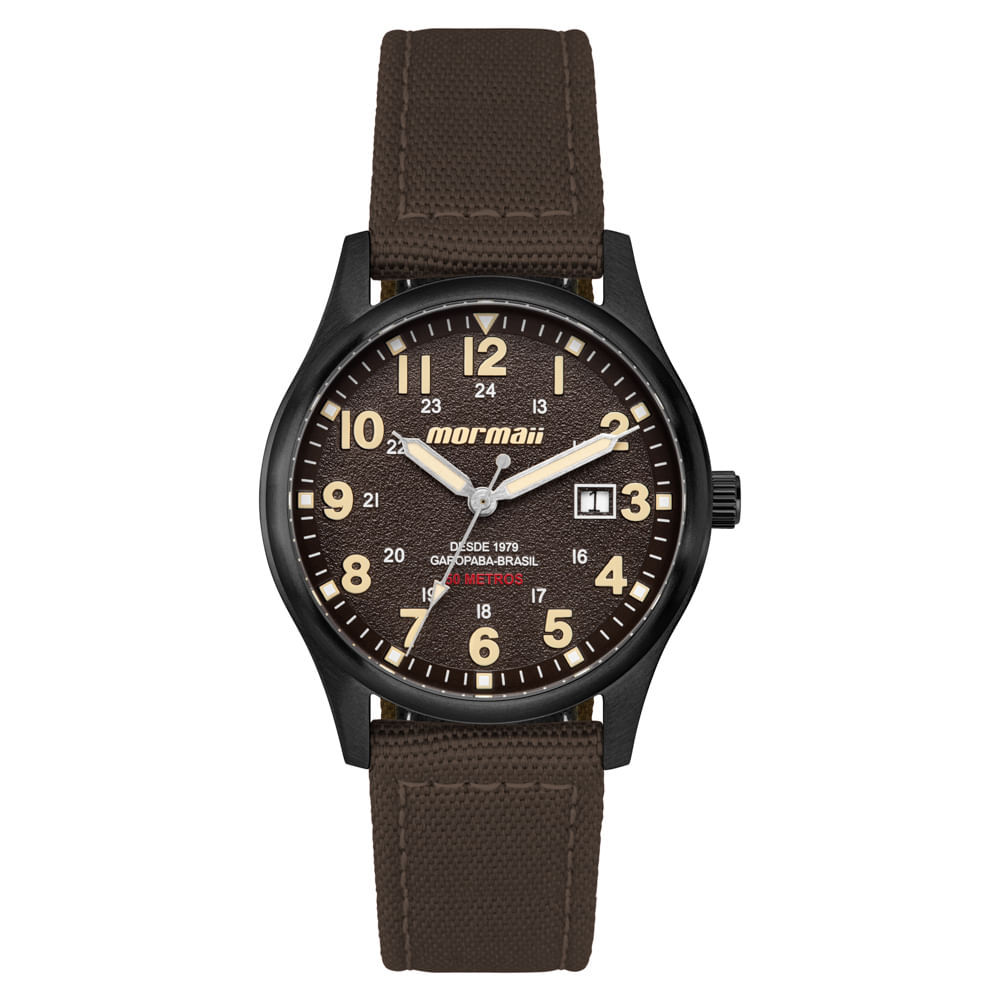 Relógio Mormaii Masculino Steel Basic Preto - MO2115BR/2M