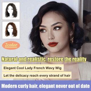 [Estilo Sofisticado] X23061603Ac Cabelo Curto Ondulado/Estilo Retro/Para Mulheres
