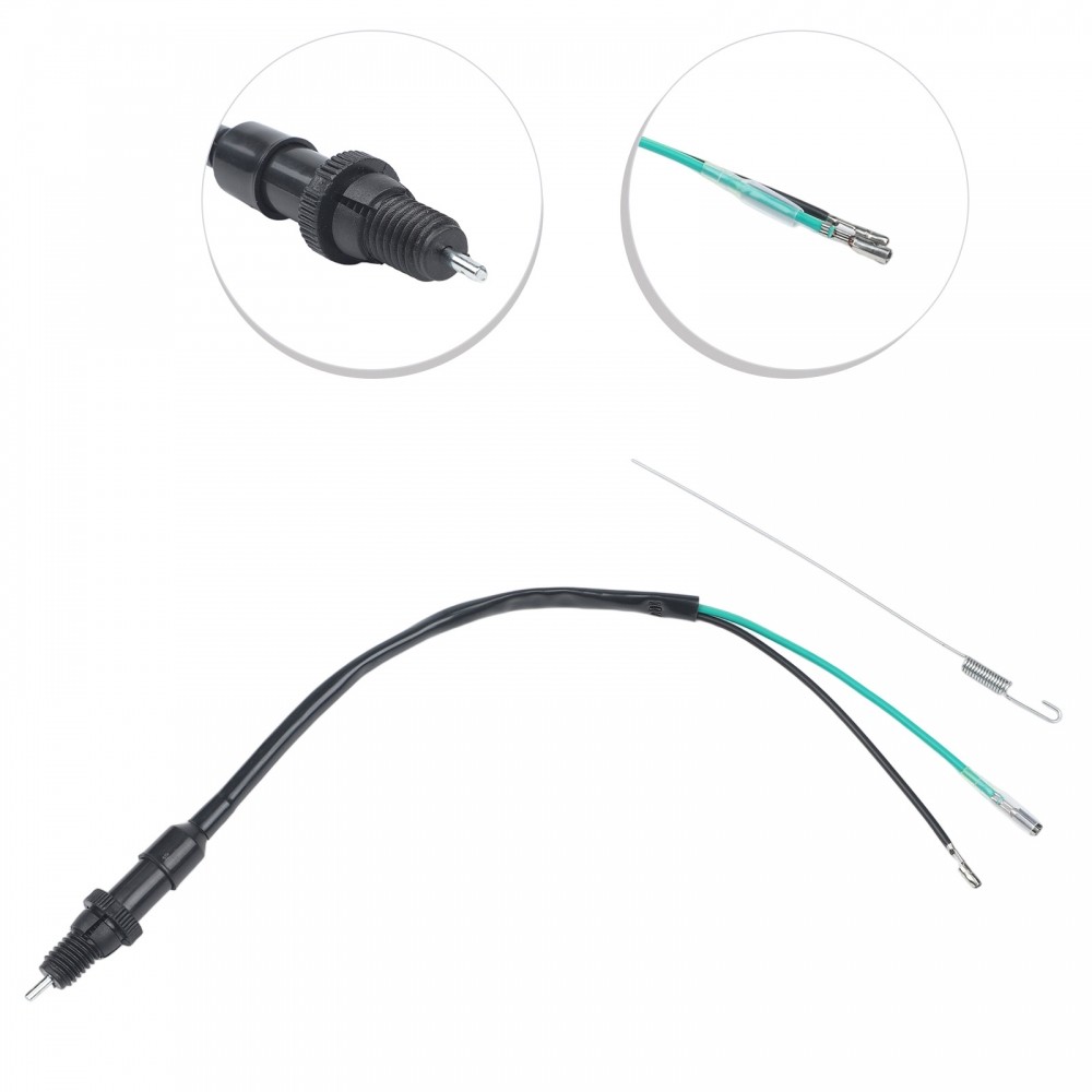 Interruptor Motocicleta Motocicletas Mola De Freio Traseiro Preto Para Carros Honda ATV Kit