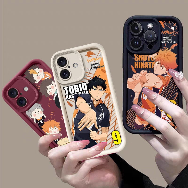 Anime Haikyuu Syouyou Hinata Kageyama Tobio Capa Para Samsung Galaxy A56 A17 A15 A16 A36 A26 A55 A54 A35 A36 A53 A34 A23