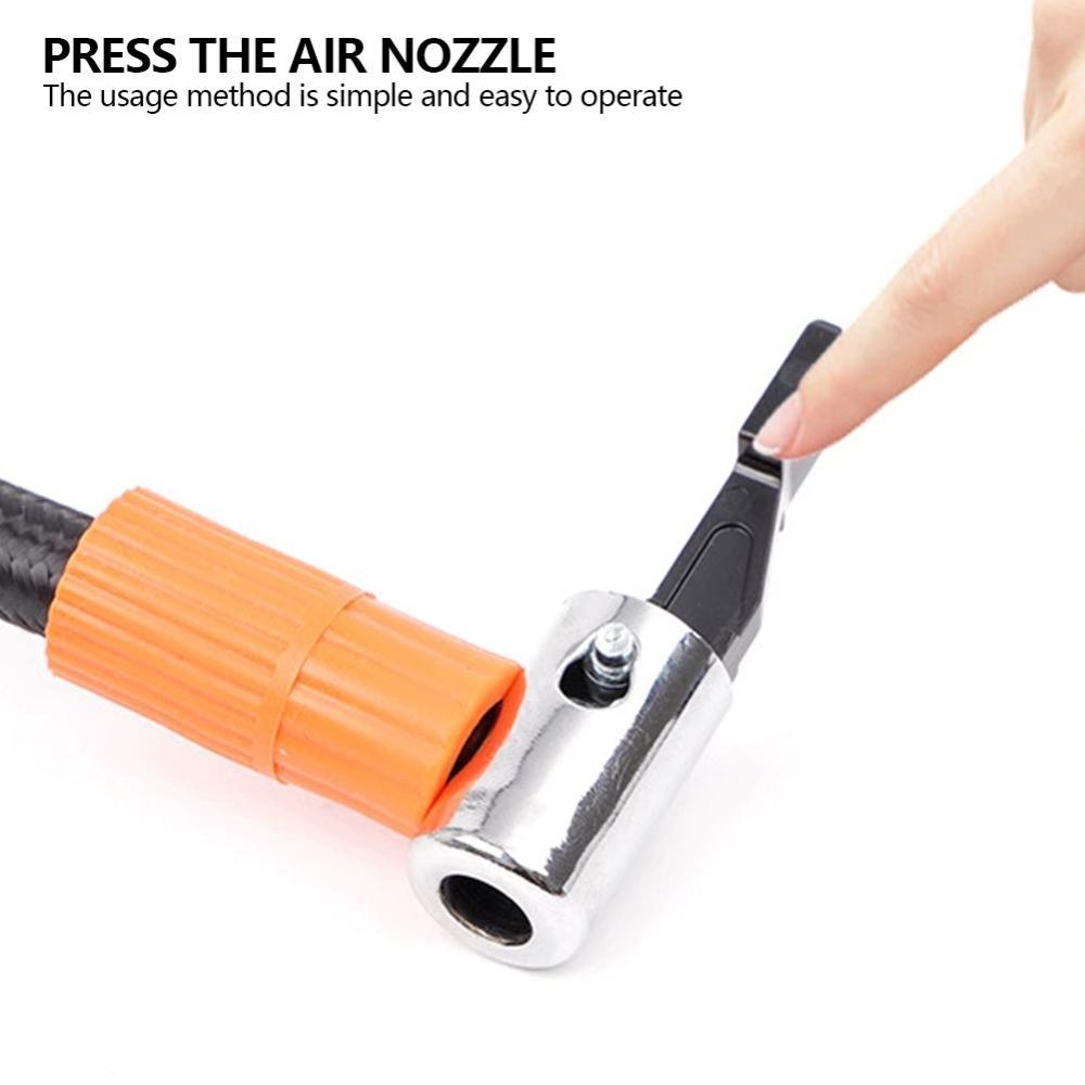 TIK 17cm M6 Rosca Mangueira De Inflação De Pneus Ar Para Bomba De Carro Compressor Portátil Jump Starter Flexível Acessó