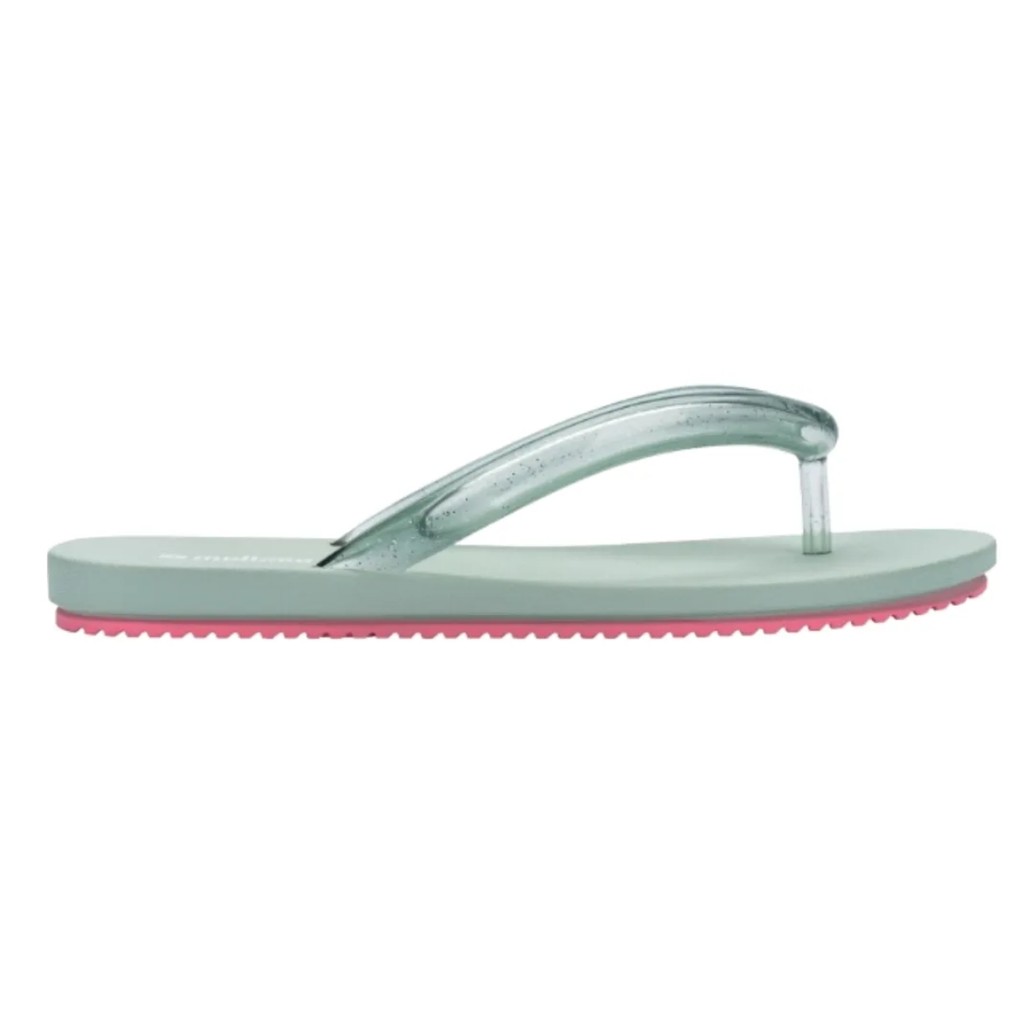 Chinelo Melissa Flip Flop Air Flow Verde/Rosa
