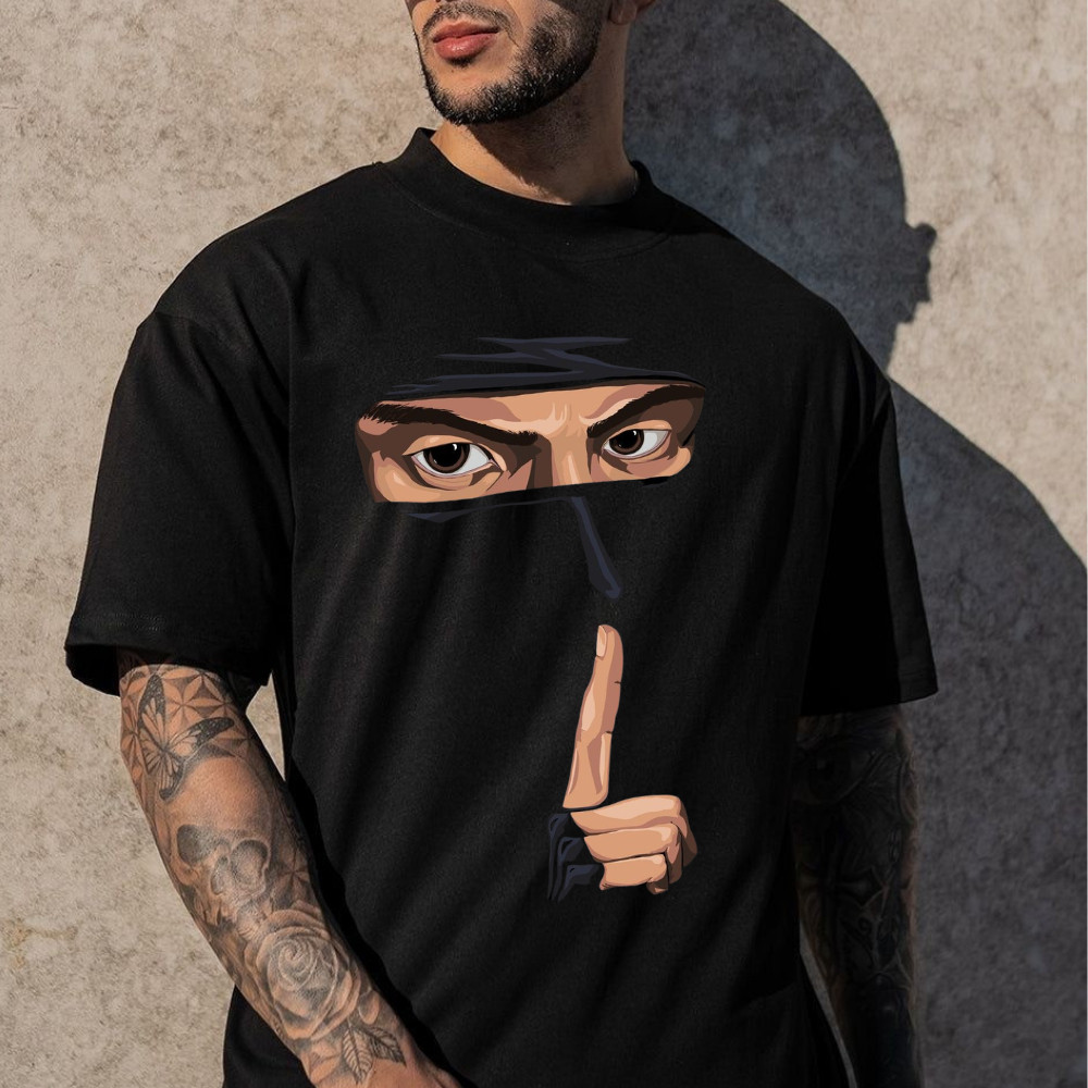 Camiseta Streetwear 100% Algodão Confortavel Estilosa Estampada Para Dia a Dia Lançamento 