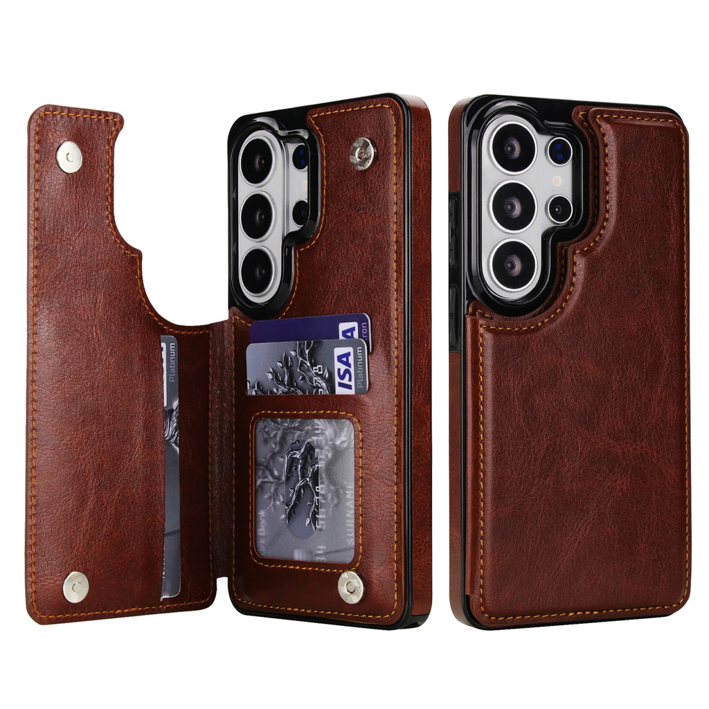 Para Samsung Galaxy A37 A57 A17 A56 A36 A26 A16 A55 A35 A15 A54 A14 A53 A13 A33 A73 Flip Couro Carteira Titular Do Cartã