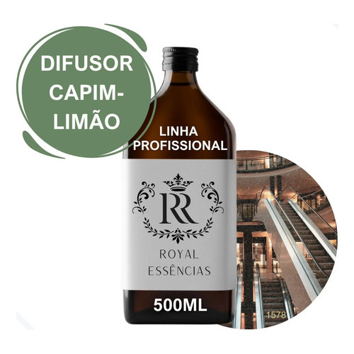 Kit 10 Refil Aromatizador Ambiente Royal Profissional 500ml Essência Hidrossolúvel Umidif…