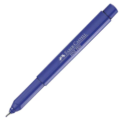 Caneta hidrográfica Fine Pen Azul FPB/AZZF\357751 Faber-Castell