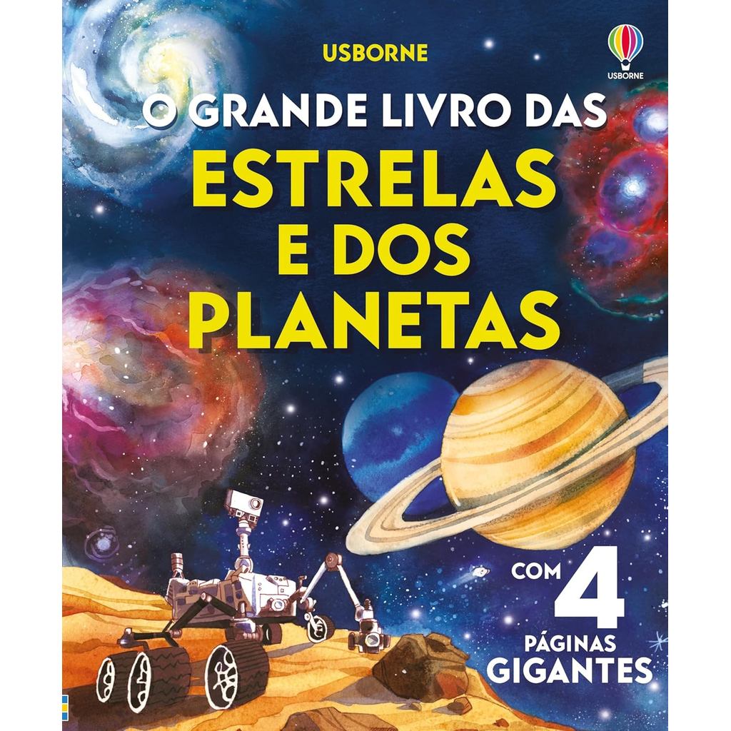 O Grande Livro Das Estrelas e Dos Planetas: - Ed. Usborne