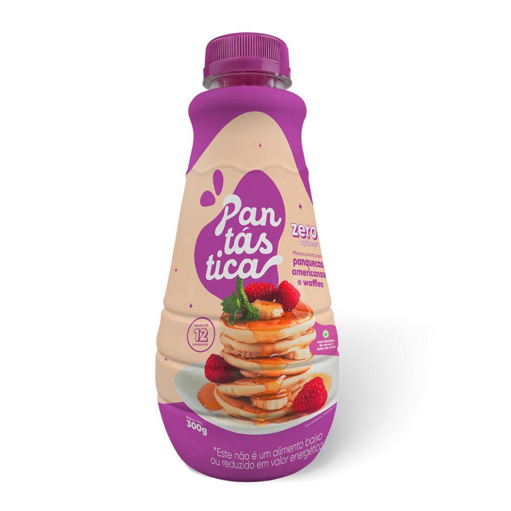 Mistura Para Panqueca Americana Zero Açúcar 300g Só Adicionar Água - Pantástica