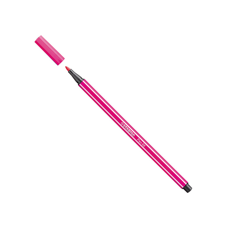 Caneta hidrográfica Ponta Sintética 68/56 Rosa Stabilo