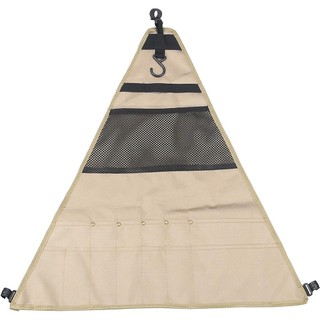 Saco de armazenamento de talheres de campo triangular ao ar livre Saco de armazenamento de talheres de piquenique Talher