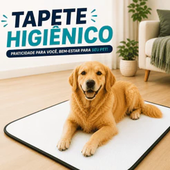 Tapetes Higiênicos Lavável Reutilizável Kits 2 Unidades para Pet Dog Xixi Gato Educador