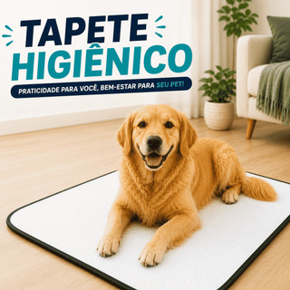 Tapetes Higiênicos Lavável Reutilizável Kits 2 Unidades para Pet Dog Xixi Gato Educador