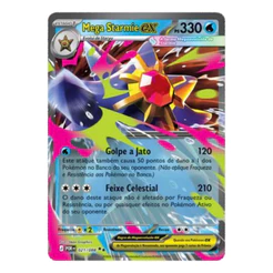 Carta Pokémon Mega Starmie Ex 021/88 Equilíbrio Perfeito