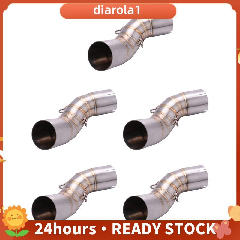 5X Moto Meio Escape Médio Link Tubo Conector Para Z900 2017-2018 Sem Silenciador De