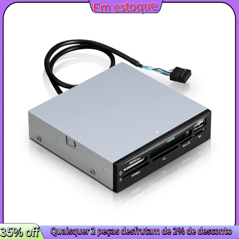 Leitor De Cartão Do Chassi Mini Slot Para SD MMC MS CF XD De Computador Hub Acessórios
