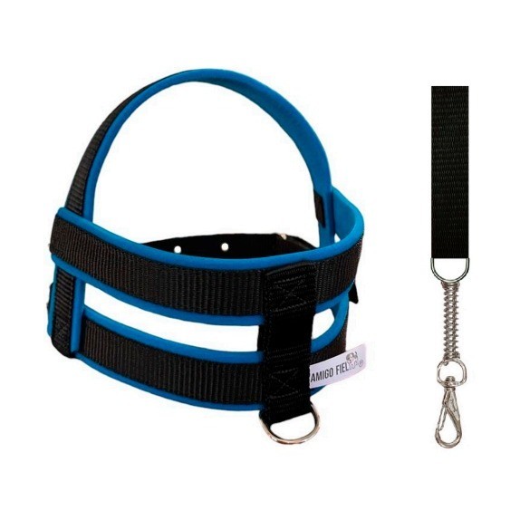 Coleira Peitoral Cachorro Conjunto De Guia + Coleira Tipo Peitoral Para Pet Pequeno Médio e Grande