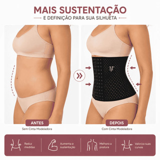 Kit de Cinta Modeladora Abdominal com Furos, Cinta para Redução de Medidas, Qualidade Premium - Conforto e Qualidade