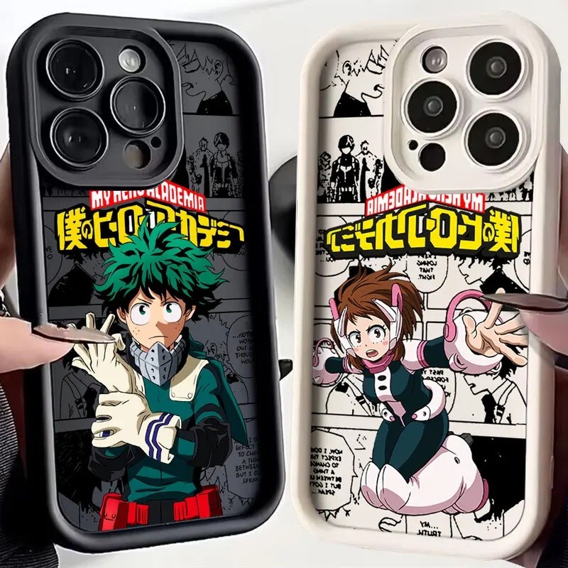 Capa de Telefone HOT Anime My Hero Academia para Samsung Galaxy A17 A07 A06 A26 A16 A06 A35 A55 A25 A36 A24 4G 5G Capa T