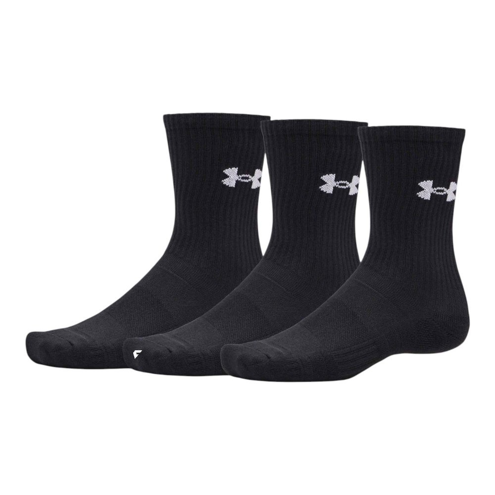 Kit 3 Pares de Meias Cano Longo Under Armour Performance Cotton Unissex