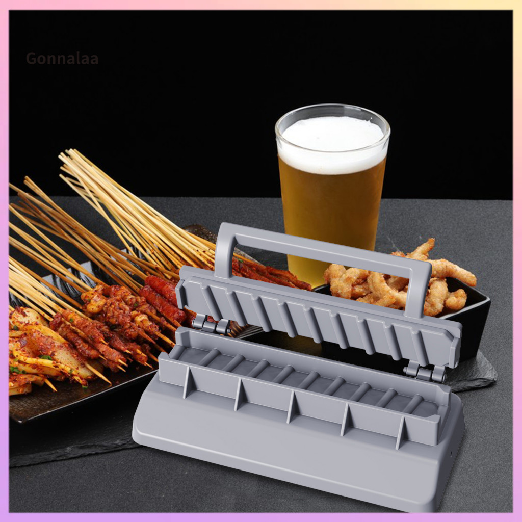 Portable Bbq Skewer Maker Kabob Mold Easy-to-use Kebab Machine for Home Cooking Picnics Camping – Perfect for Southeas