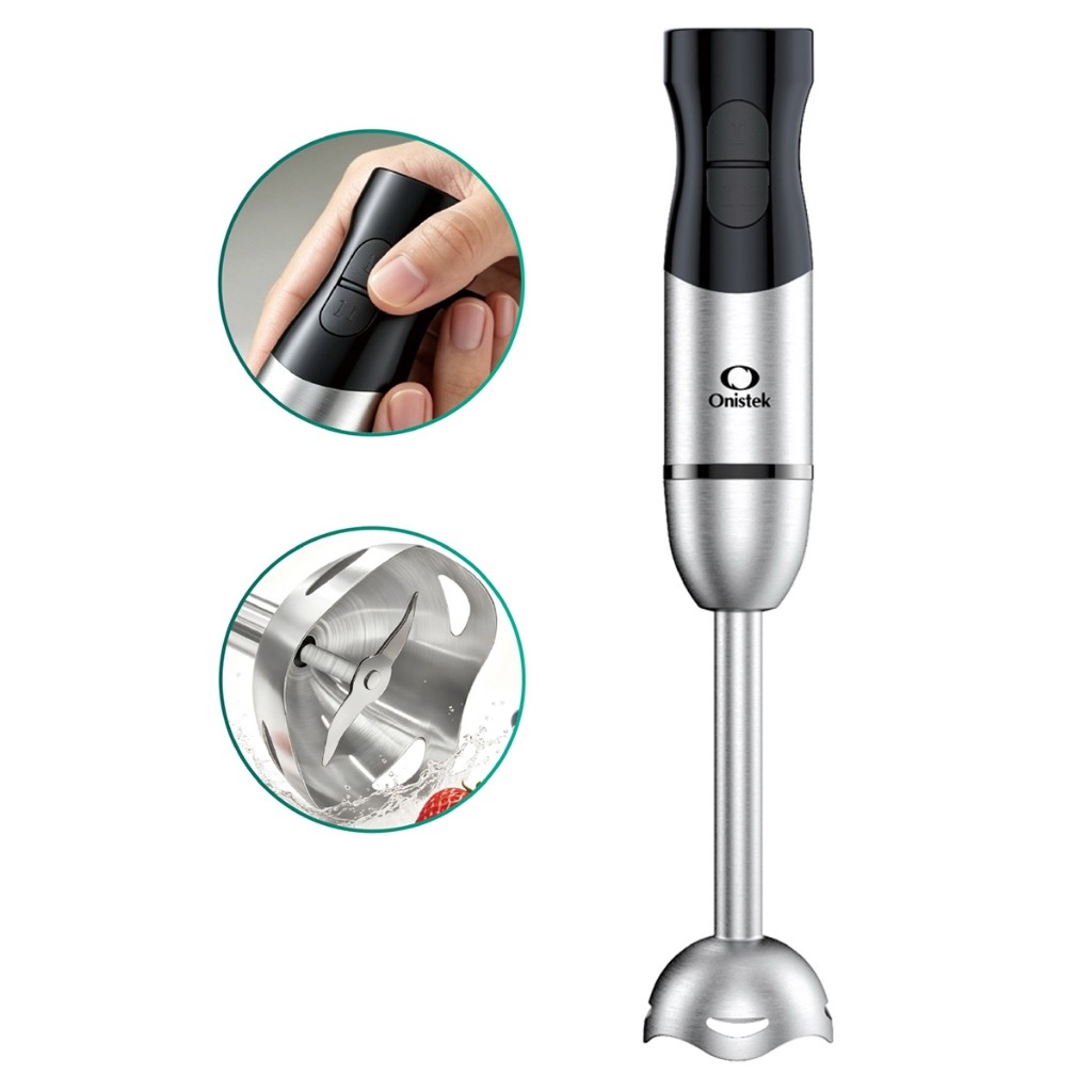 Mixer Vertical Portátil 260w 2 Velocidade 15000 RPM Corpo Aço Inox 110v Ou 220v