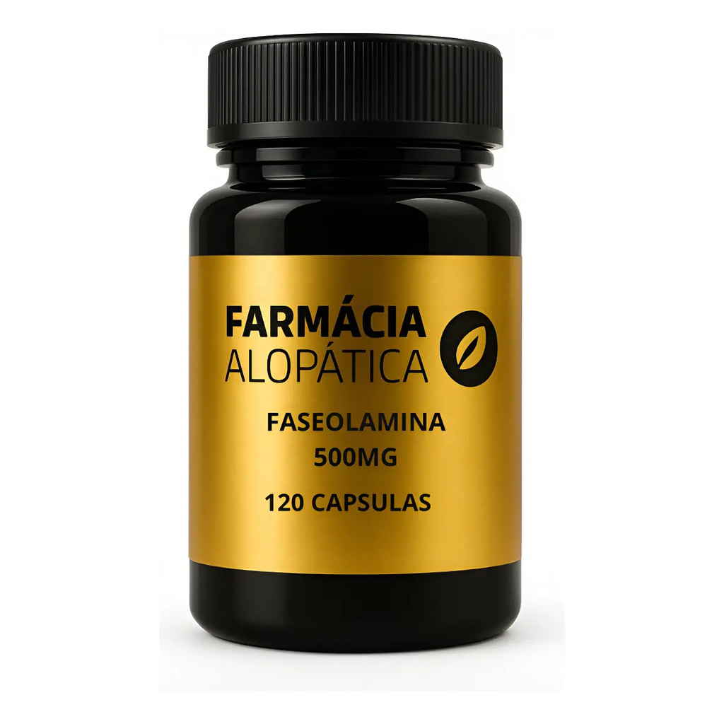 Suplemento Natural Faseolamina 500mg 120 Cápsulas
