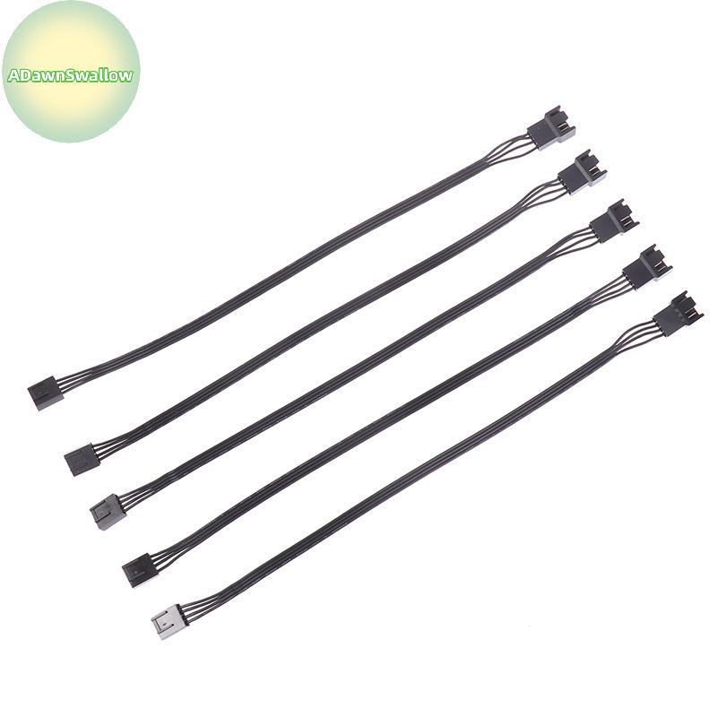 ADS 5 Pcs 4Pin PWM CPU Ventilador Fio Conector Adaptador Extensão De Computador Cabo De Alimentação Acessórios De Substi