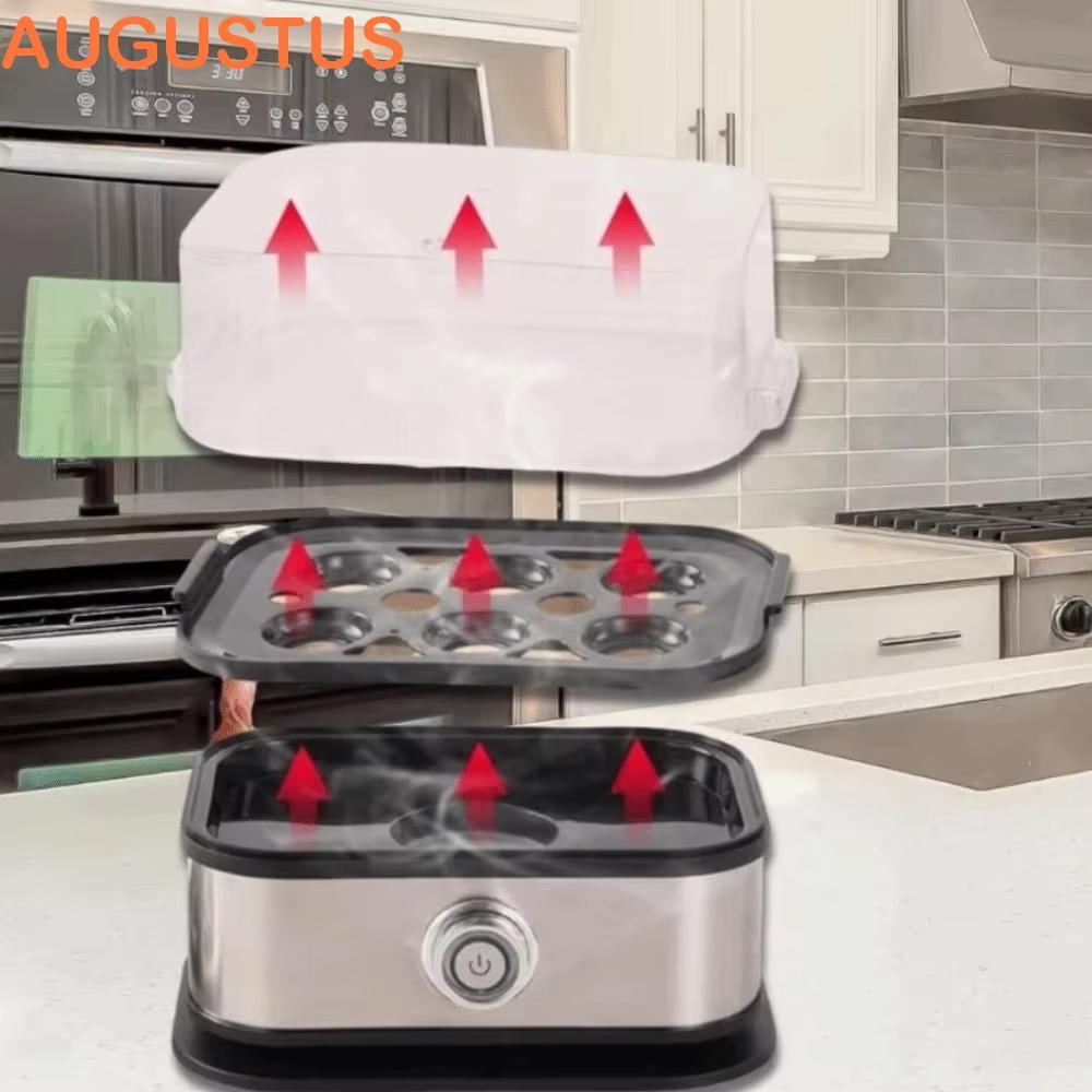 Fogão De Ovos Inteligente AUGUSTUS , Caldeira Com Capacidade De 6 De Potência De 200 W , Desligamento Automático Visível