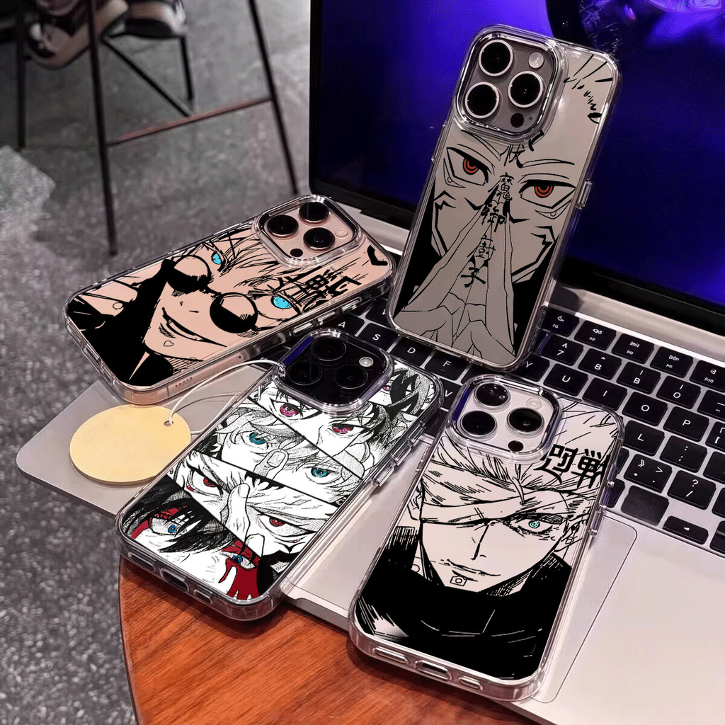 Capa Para Samsung A57 A56 A55 A54 A53 A06 A16 A52 A14 A15 A22 A12 A26 A36 A32 A34 Anime Jujutsu Kaisen Gojo Satoru Ryome