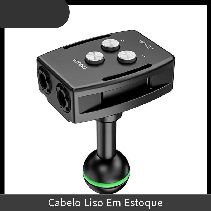 Controlador Piscante De Luz De Liga De Alumínio À Prova D'água A 150 Metros Para-50/- 100 Profundidade De Lanterna De Me