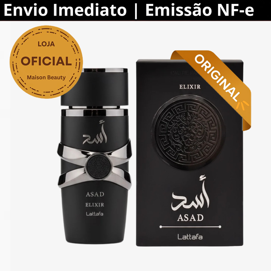 Frete Grátis Envio SP | Asad Elixir Perfume Árabe 100 ML