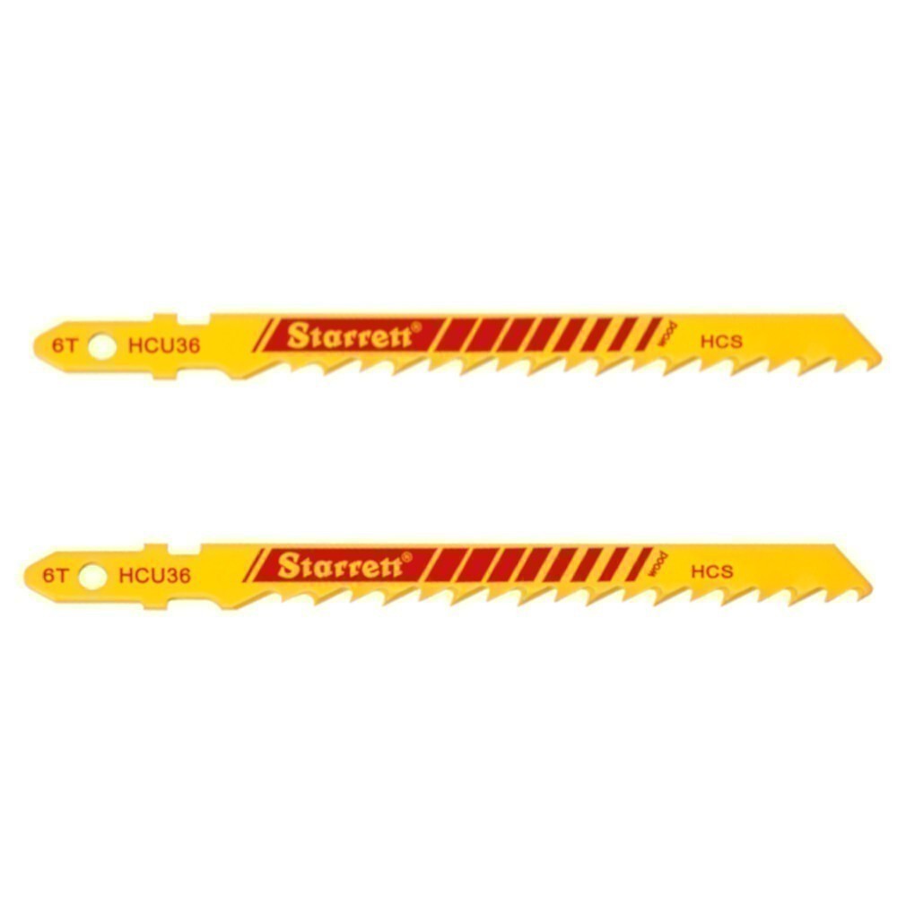 Lâmina serra tico tico 75 mm 6 dentes para madeira 2 peças - HCU36-2 Starrett — imagem 2 de 2
