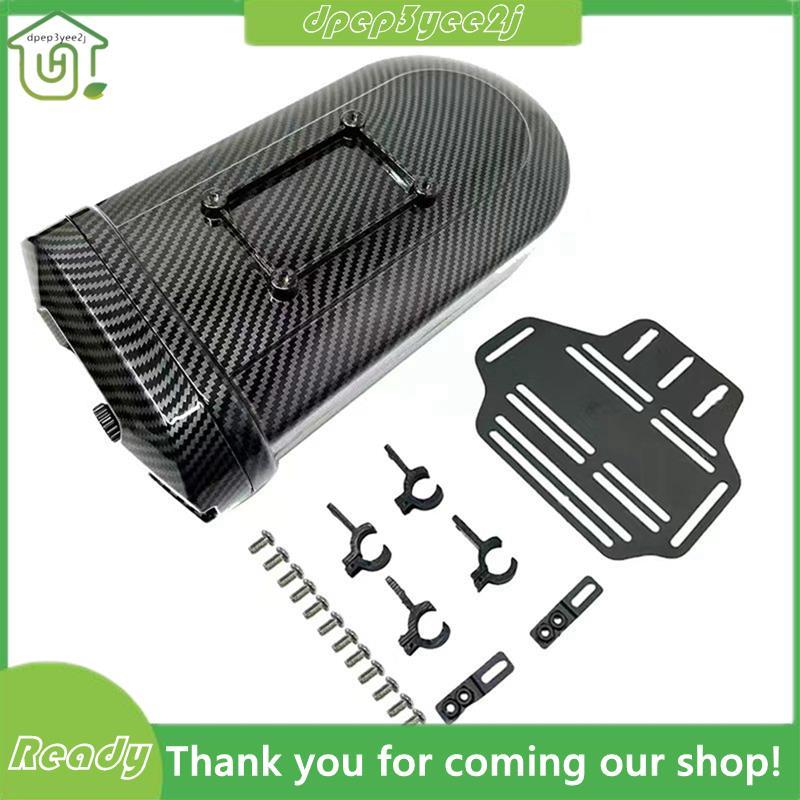 Para Voge Dsx625 Dsx900 450 Compatível Motocicleta Universal Caixa De Ferramentas Bagagem Armazenamento Carbono