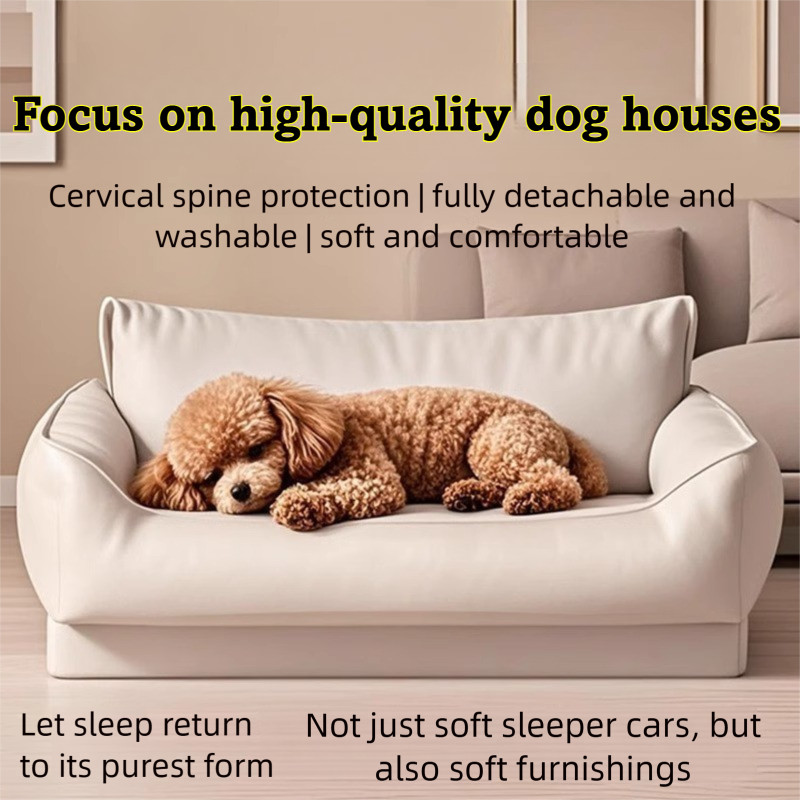 🚗Best Seller🚗Cama Impermeável para Cães, Sofá para Animais de Estimação, Cama para Animais de Estimação Resistente a Mo