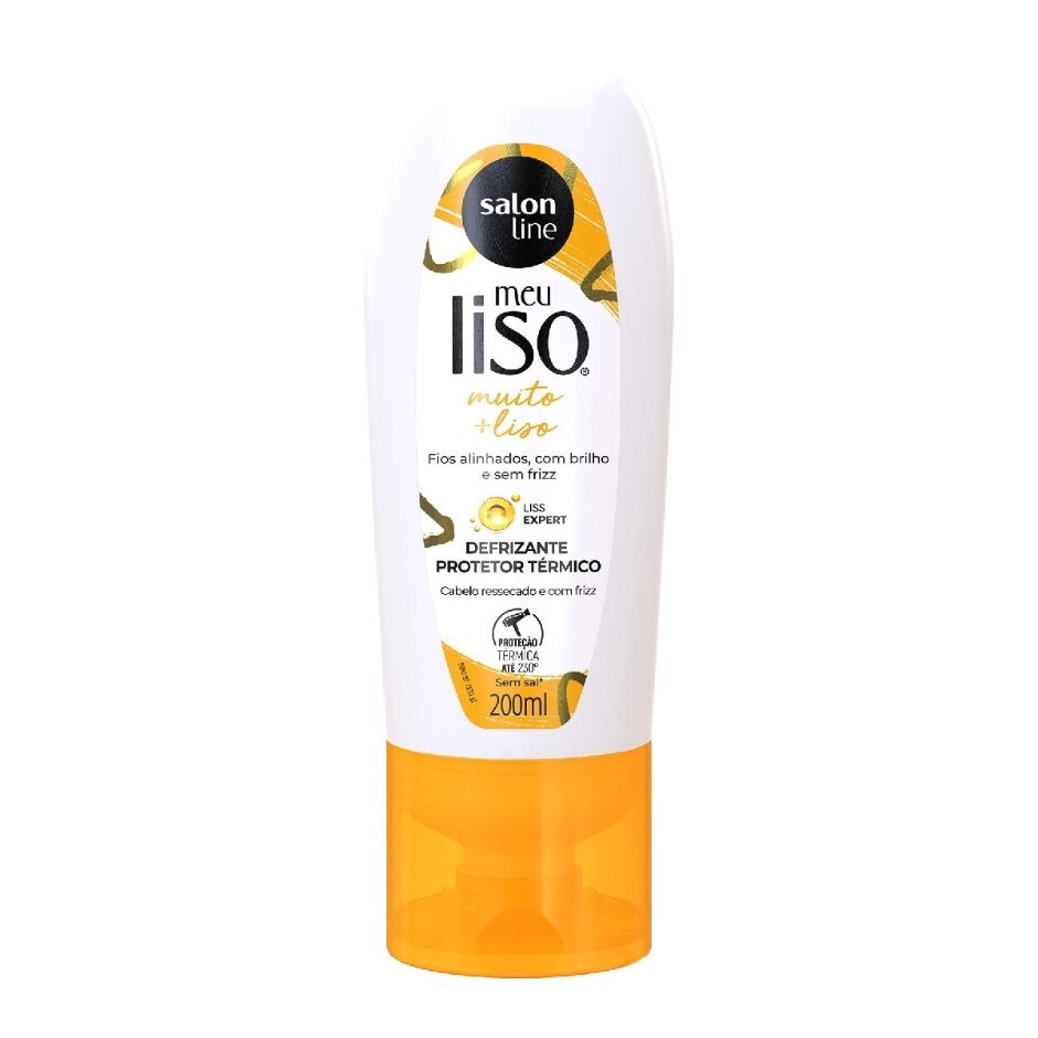 Protetor Térmico Salon Line Meu Liso Muito+Liso Anti-frizz 200ml