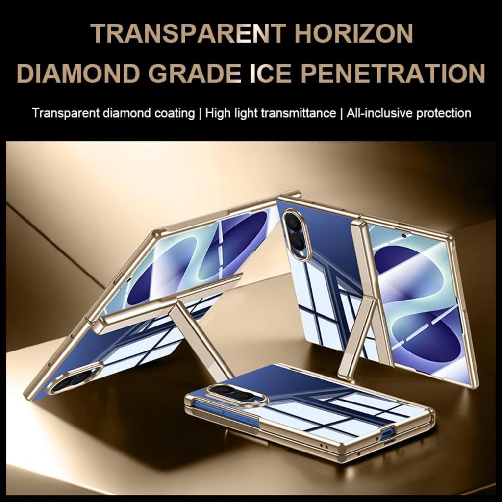 Capa Integrada De Filme Transparente Para Samsung Galaxy Z Fold 8 Suporte De Met