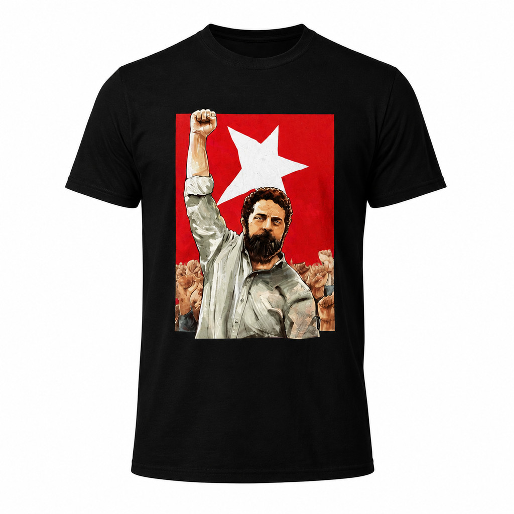 Camiseta Lula 100% Algodão Blusa Unissex Feminino e Masculino Nova Coleção